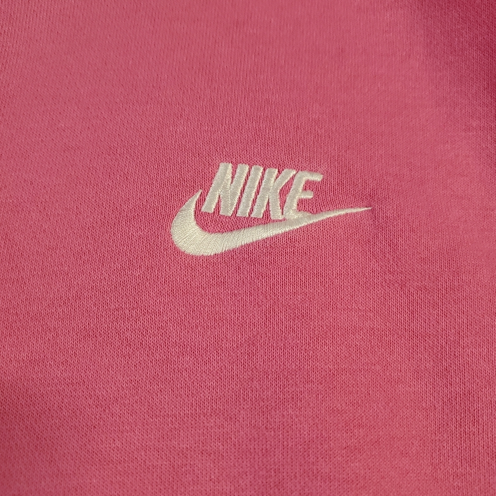 Nike Pink Hoodie with Small Swoosh Logo - Picture 3 of 8